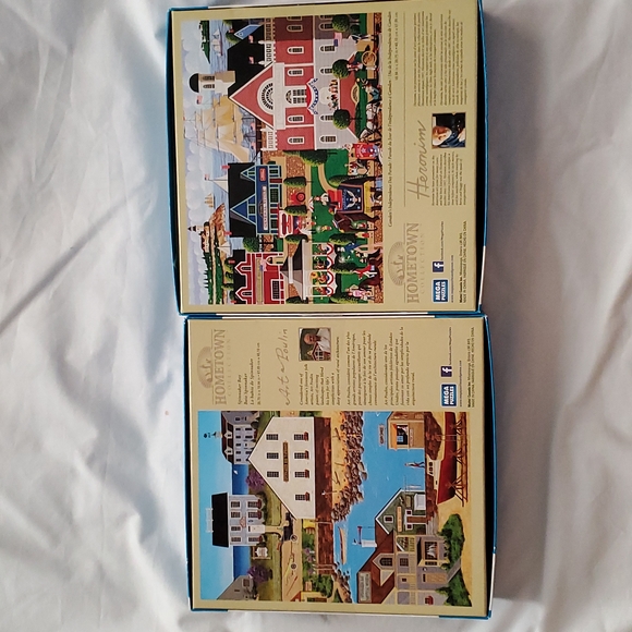 A Set of Two Hometown Mega Puzzles, 1000-Piece Each - Picture 4 of 4